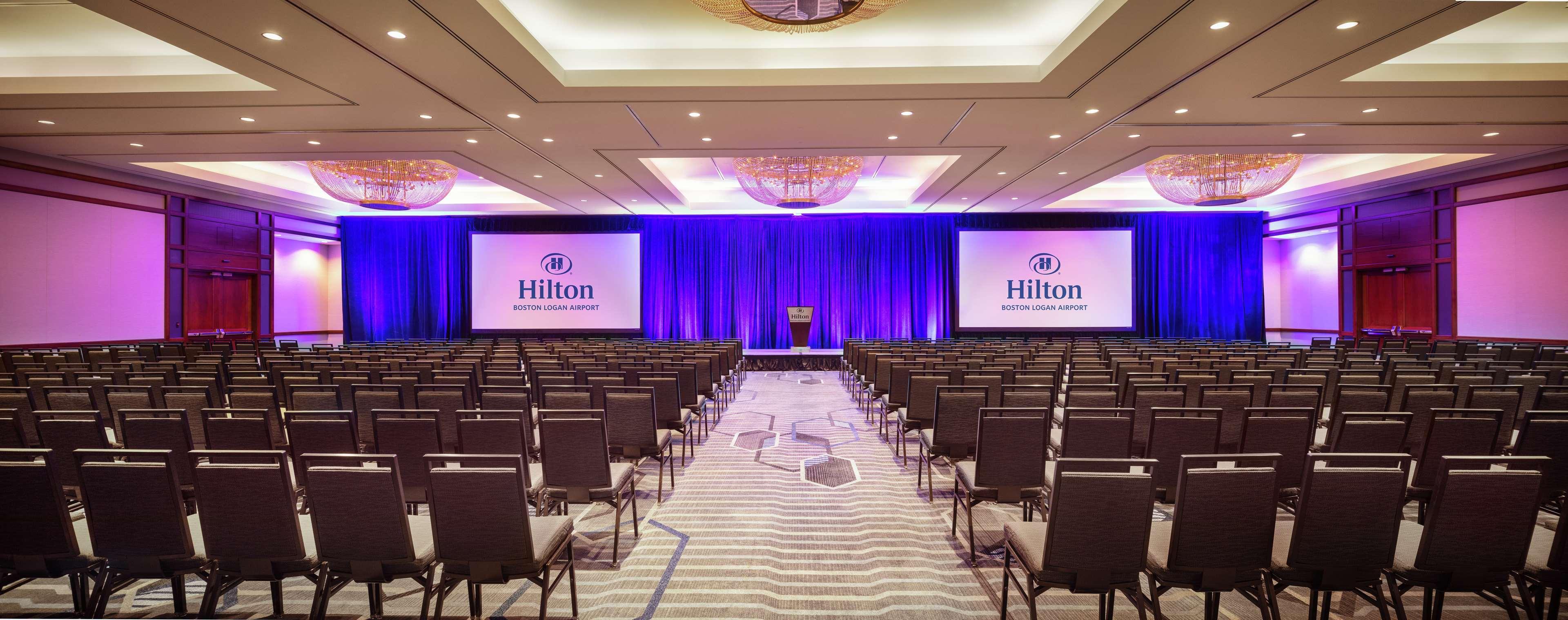 Hilton Boston Logan Airport Hotel Exterior foto