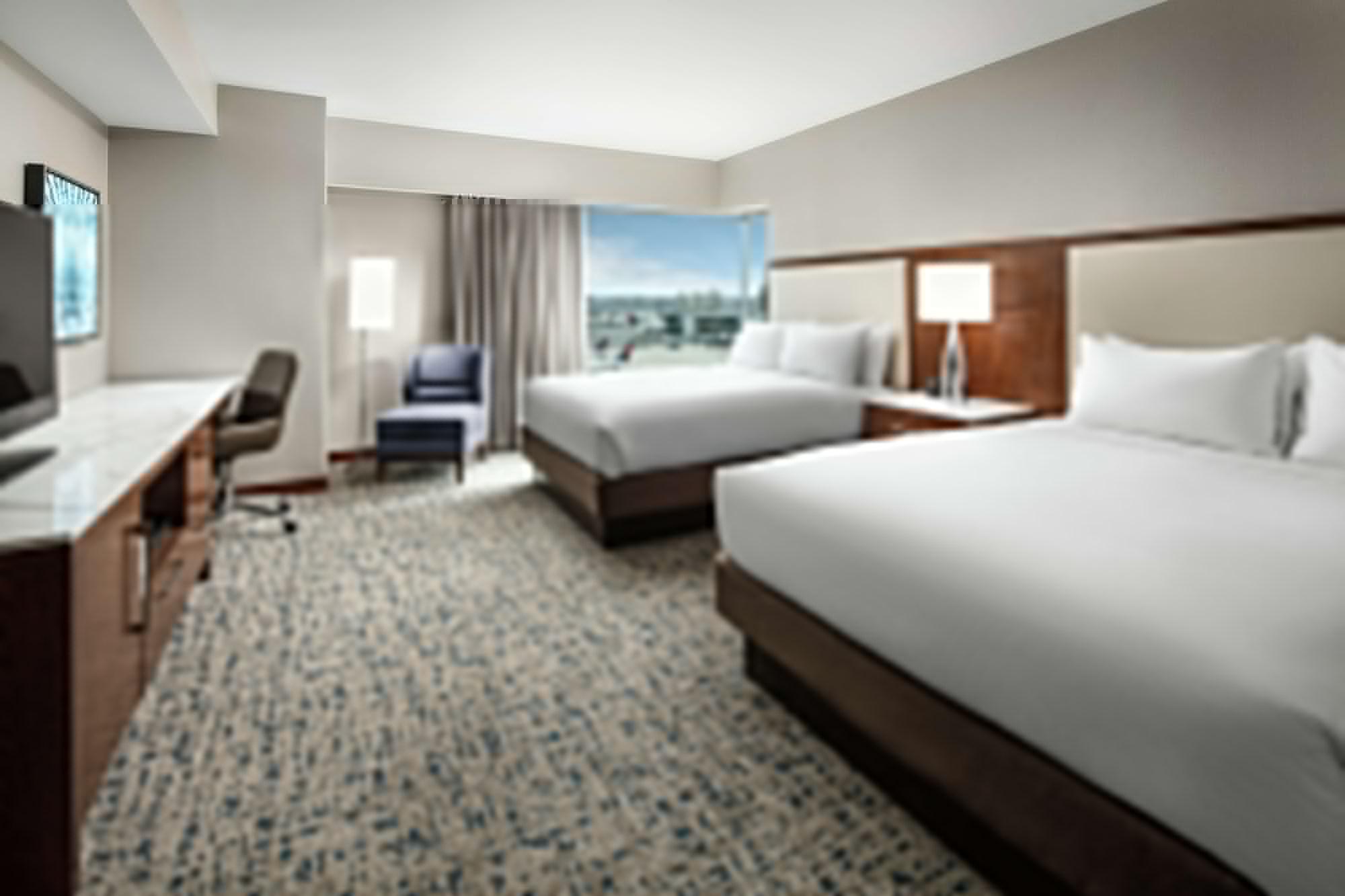 Hilton Boston Logan Airport Hotel Exterior foto
