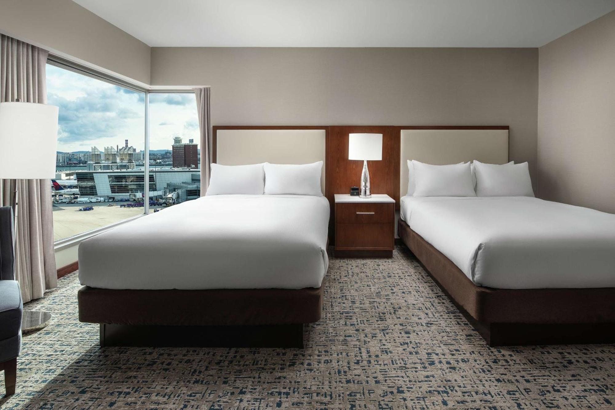 Hilton Boston Logan Airport Hotel Exterior foto