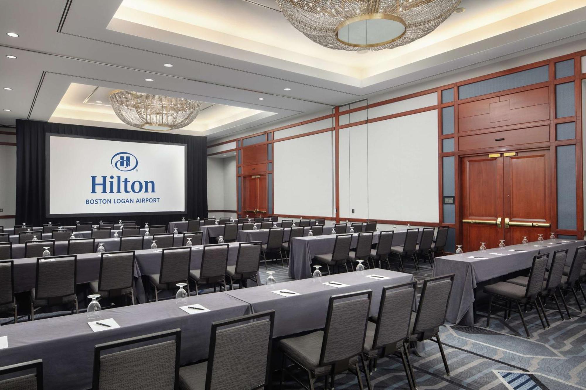 Hilton Boston Logan Airport Hotel Exterior foto