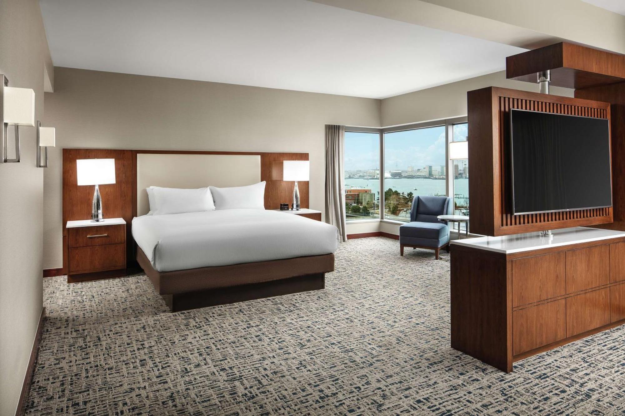 Hilton Boston Logan Airport Hotel Exterior foto